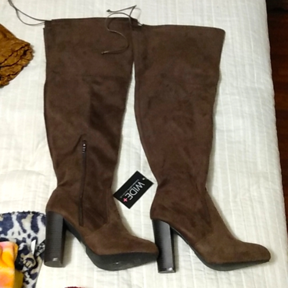 NWT thigh high boots